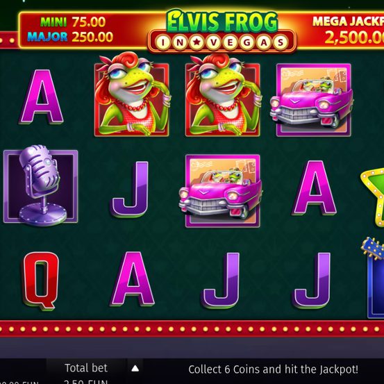 Elvis Frog in Vegas