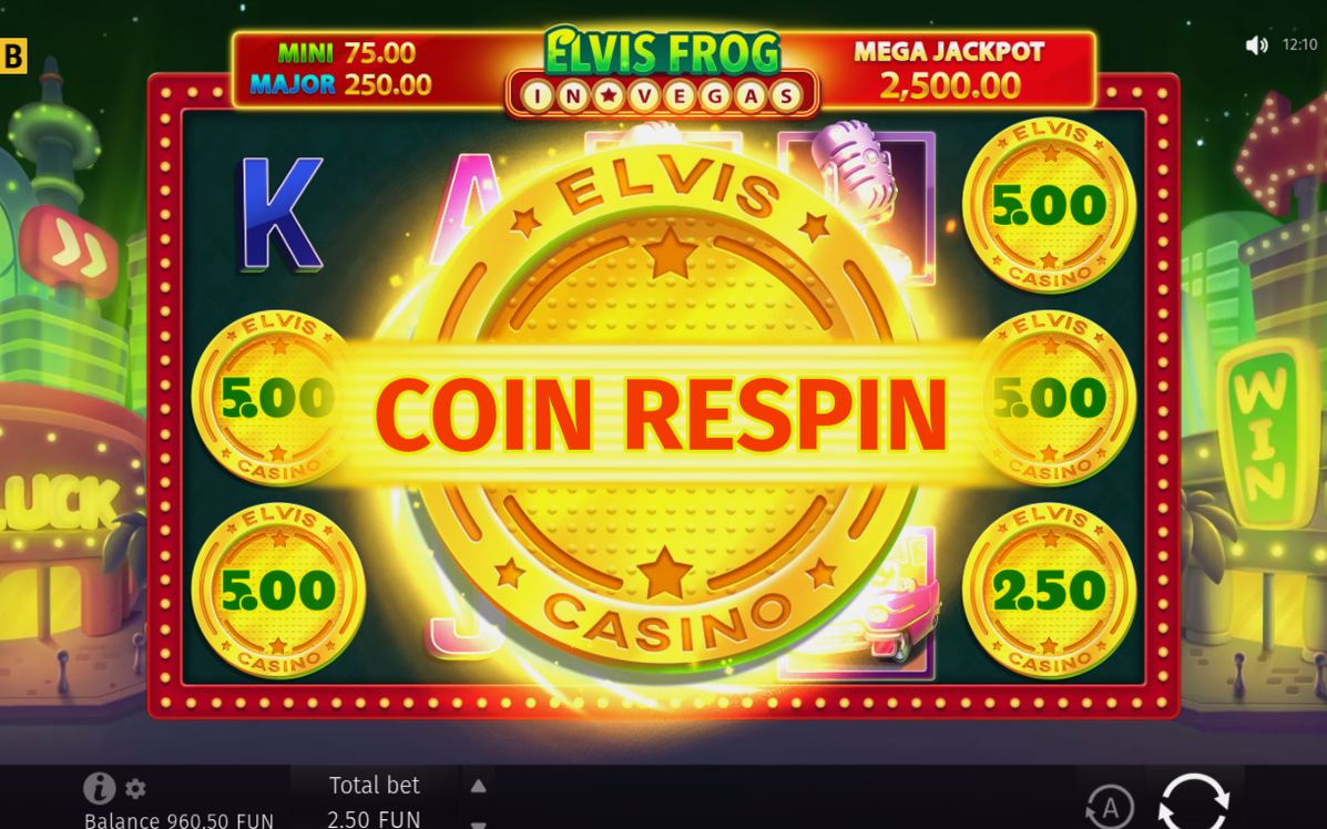 Blazing Reels during Free Spins with the merged reel